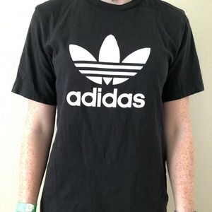 black adidas t-shirt